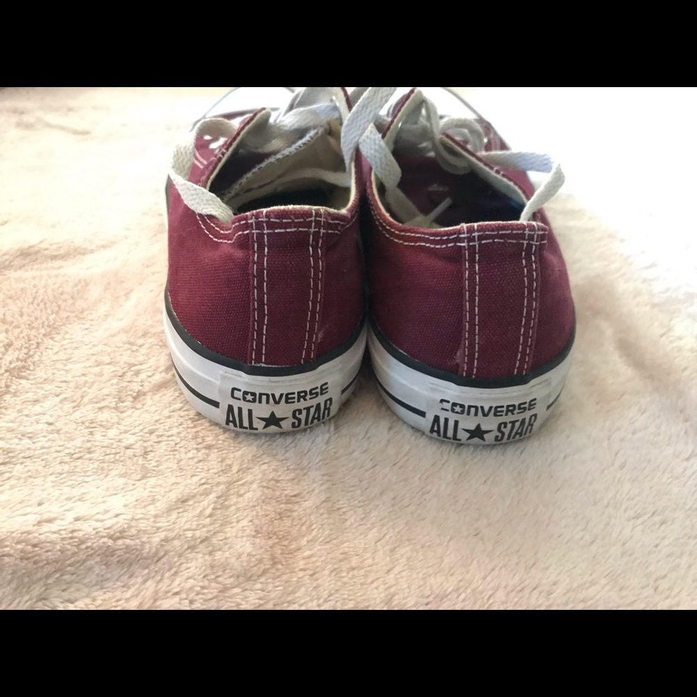Maroon Converse - image 3